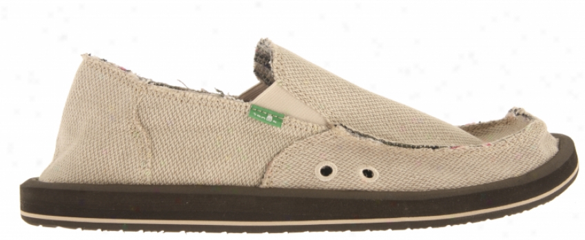 Sanuk Hemp Shoes Natural