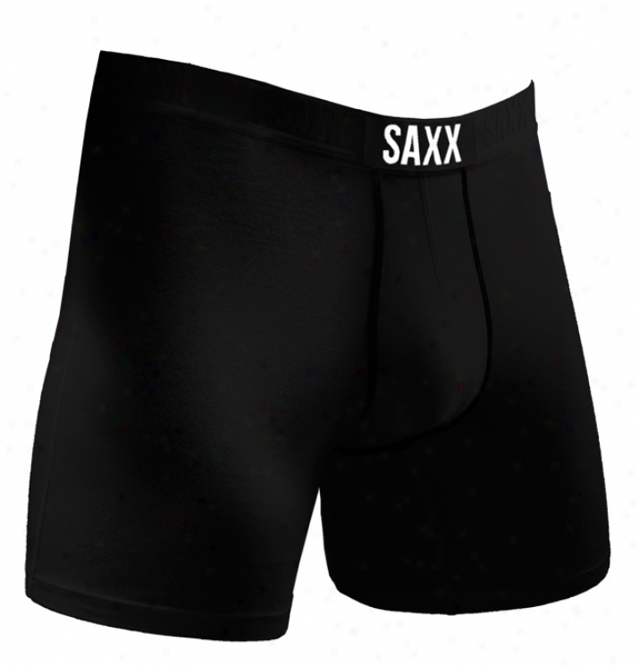 Saxx Pro Elite Boxer Briefs Black