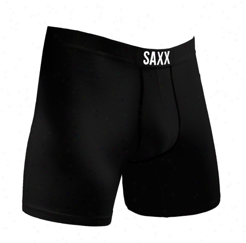 Saxx Ultra Boxer Briefs Black
