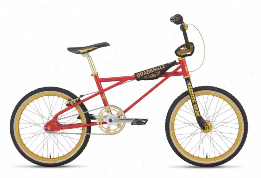 Se 20 Quadangle Looptail Freestyle Bike Chrome 20&quot;