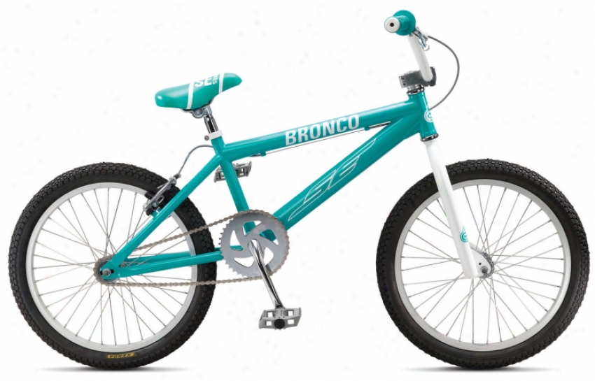 Se Bronco Bmx Bike Aqua Blue 20&quot;