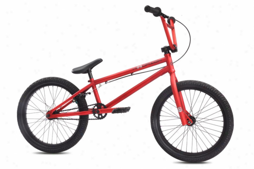 Se Hoodrich Bmx Bike Red Ash 20&quot;