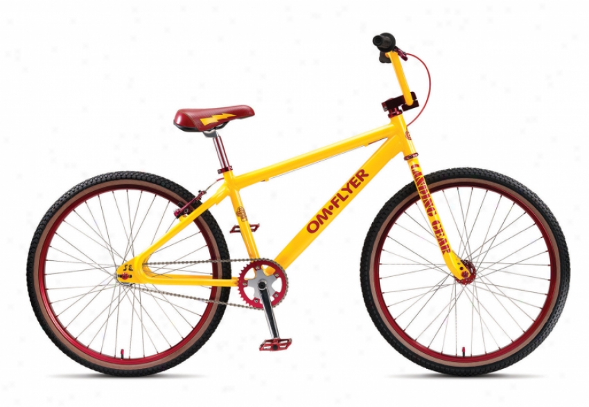 Se Om Flyer Single Bike Yellow 26&quot;