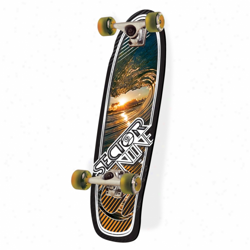 Sector 9 Orange Crush Mini Longboard Skateboard