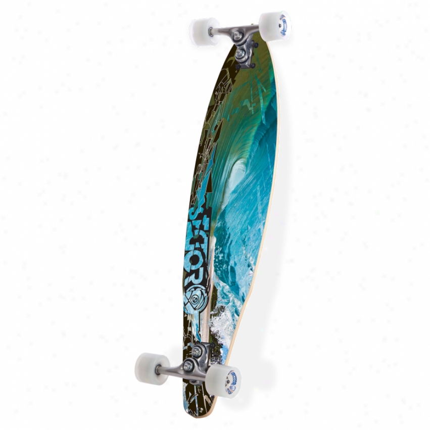 Sector 9 Shattered Sidewinder Longboard Skateboard