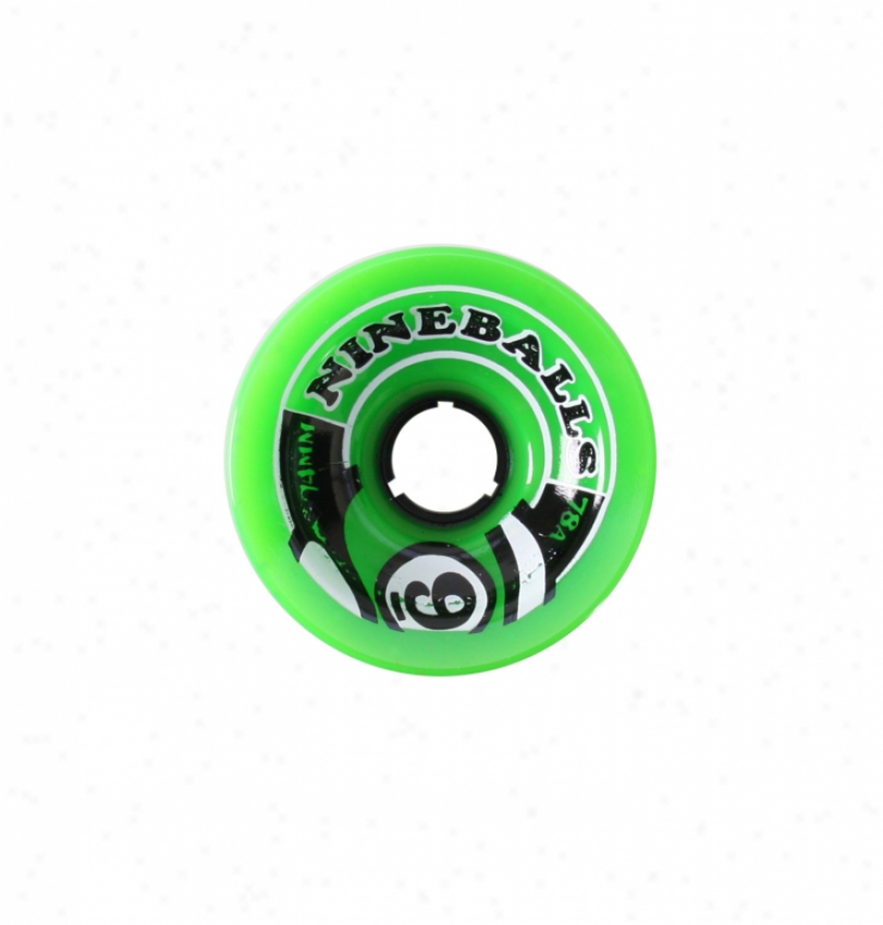 Sector 9 Top Shelf 9-balls Skateboard Wheels 74mm 4pk