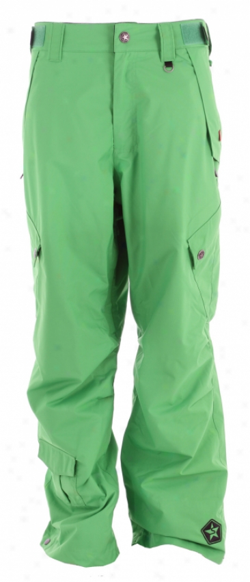 Sessions Achilles Snowboard Pants Kelly Green