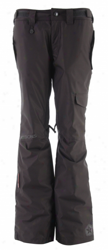 Sessions Atmosphere Snowboard Pants Heavy Grey