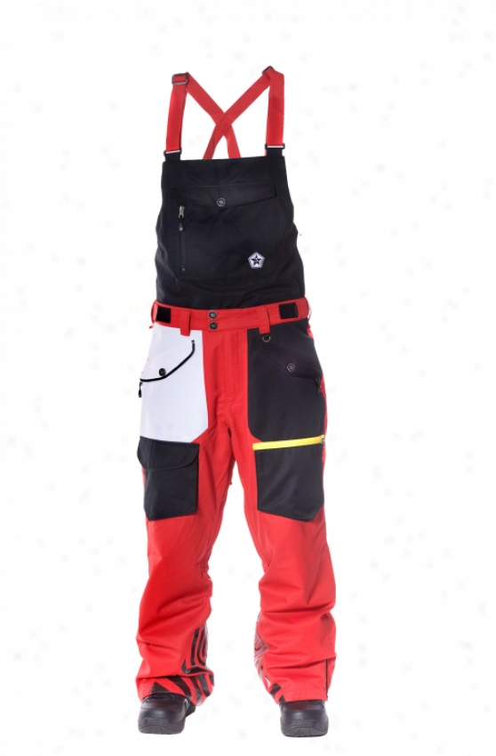 Sessions Benchetler Bib Ski Pants Mourning