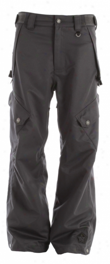 Sessions Gridlock Snowboard Pants Heav Grey