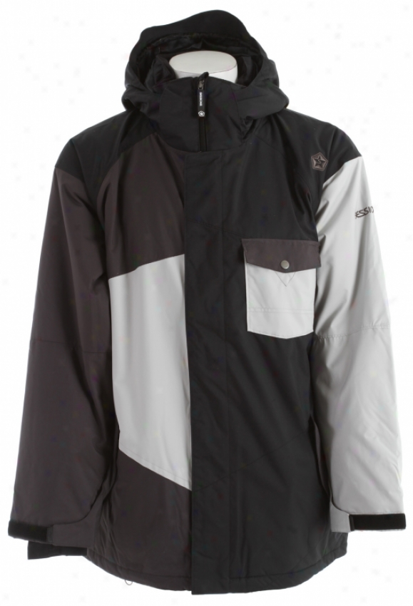 Sessions Istodis Snowboard Jacket Black