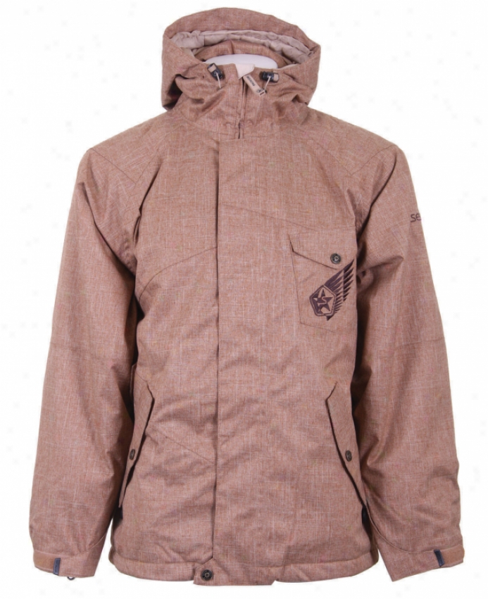 Sessions Istodis Snowboard Jacket Sargent Crosshatch