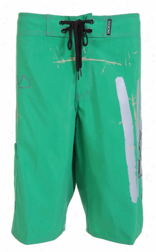 Sessions Projects Boardshorts Kelly Green