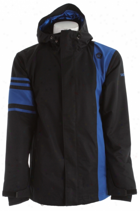 Sessions Rally Snowboard Jacket Black