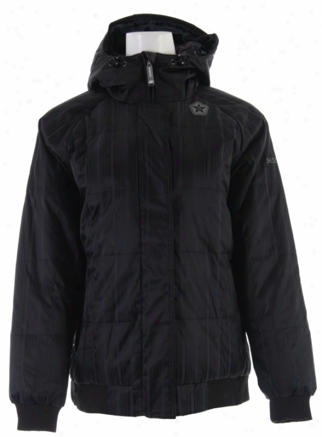 Sessions Reuse Snowboard Jacket Black