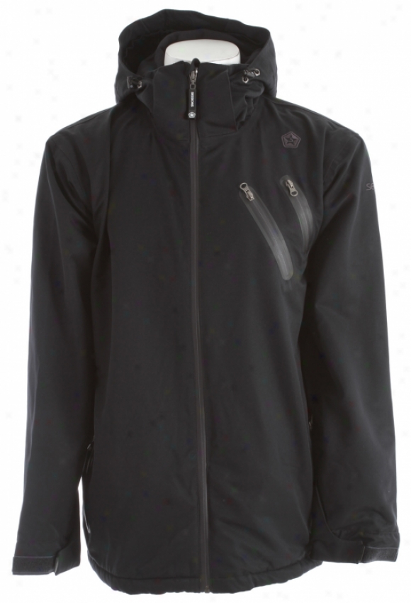 Sessions Rework Snowboard Jacket Black