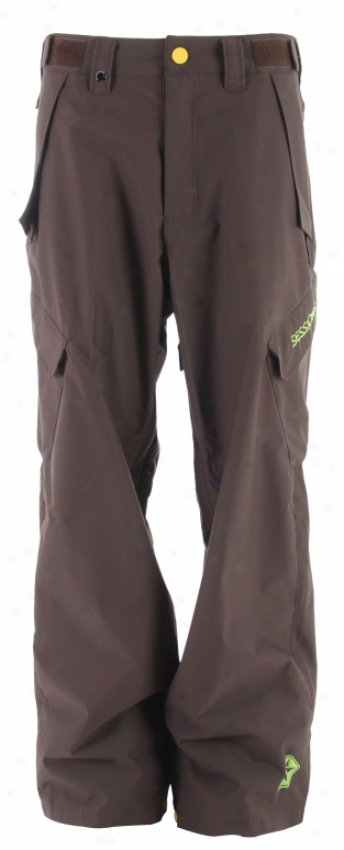 Sessions Sierra Snowboard Pants Grey Town