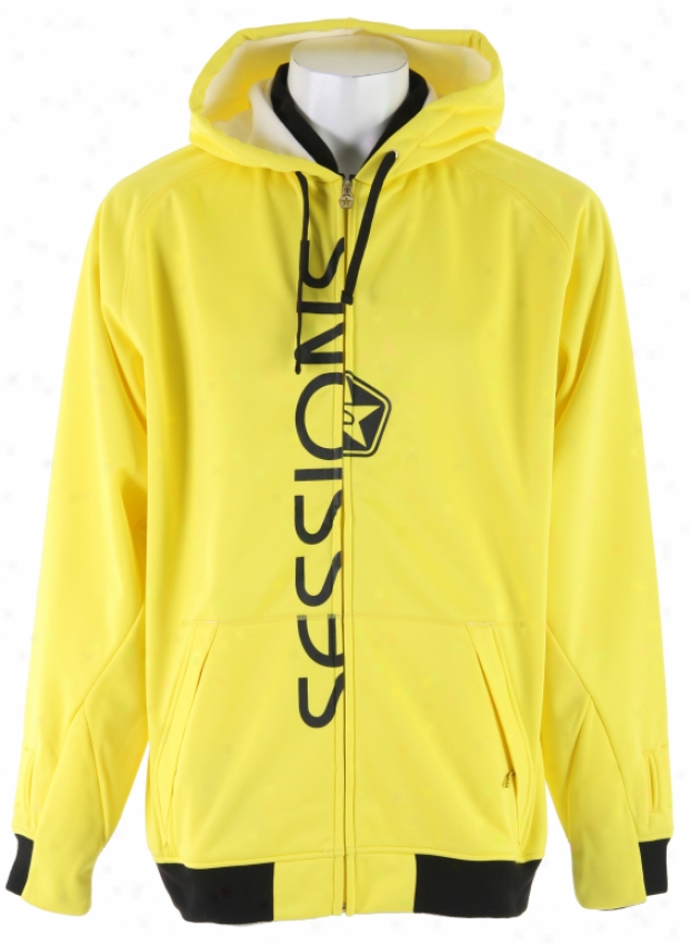 Sessions Suburban Softshell Snowbiard Jacket Citron