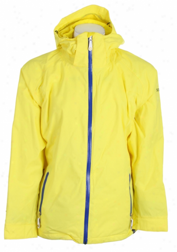 Sessions Works Snowboard Jacket Citron