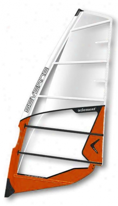 Severne Element Windsurf Sail 8.5 White/orange