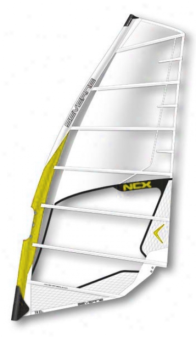 Severne Ncx Windsurf Sail 6.0 White/yellow