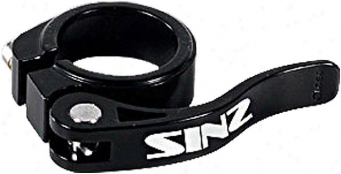 Sinz Seat Clamp With Qr 31.8mm Blcak