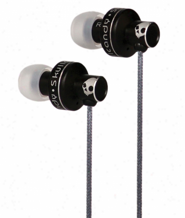 Skullcandy Full Metal Jacket Earbud W/ Mic Black