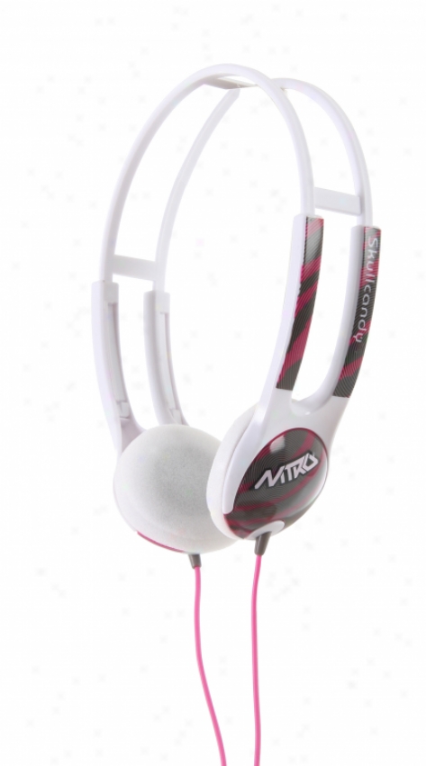 Skullcandy Icon Headphones Nitro Pink/white