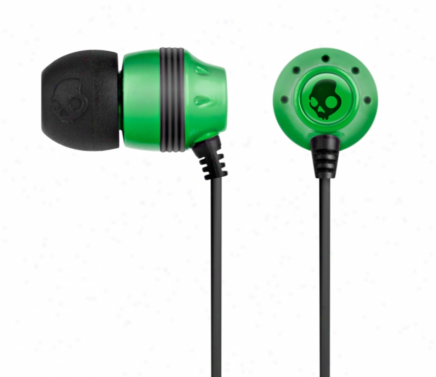 Skullcandy Ink&apos;d Earbuds Green/black