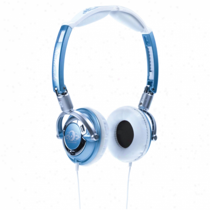 Skullcandy Lowrider Headphones Metallic Blue