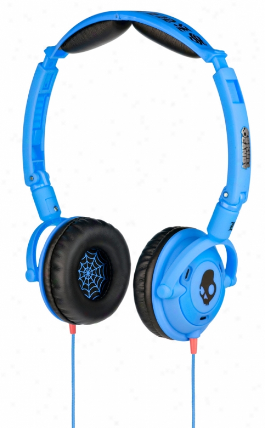 Skullcandy Lowrider Headphones W/ Mic Shoe Blue