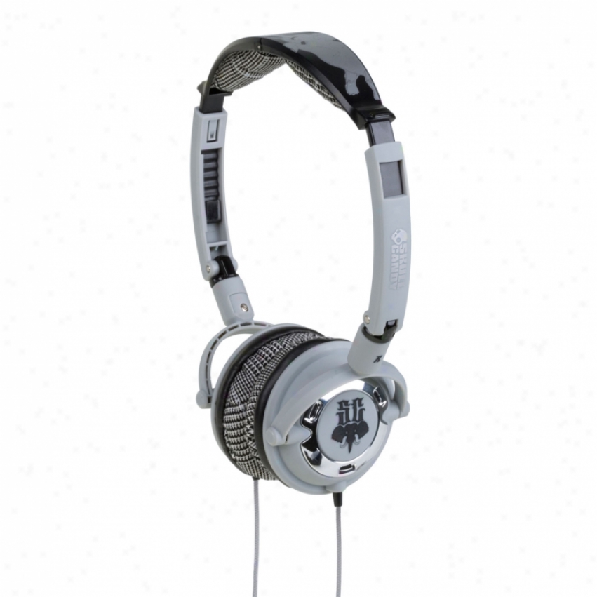 Skullcandy Lowrider Stereo Headphones Valley Plaid