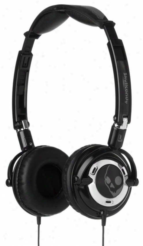 Skullcandy Lowrider W/ Mic Hedphones Black/chrome