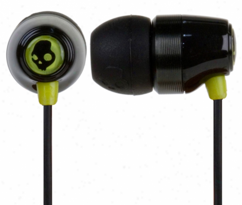 Skullcandy Riot Ear Buds Black/green