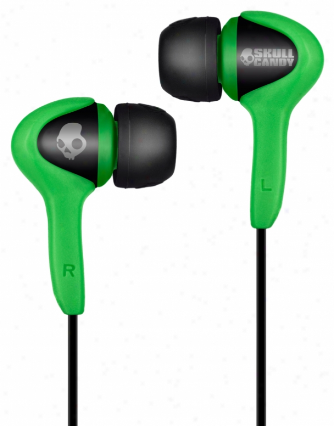 Skullcandy Smokin Buds Earbuds Sc Green