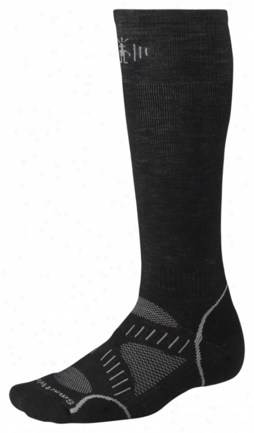 Smartwool Phd Snowboard Medium Socks Black/graphite