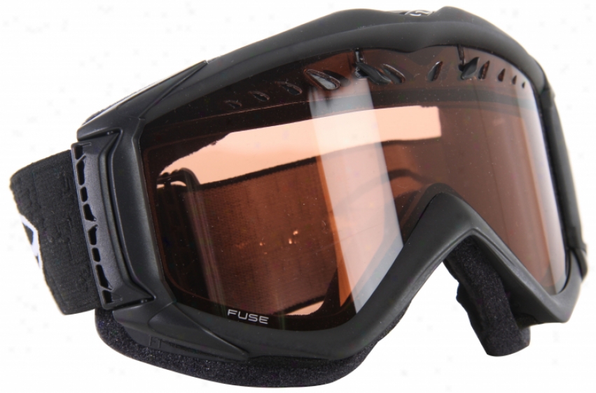 Smith Fuse Snowboard Goggles Matte Black