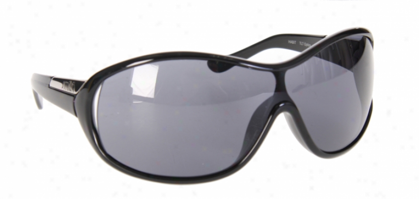 Smit Habit Sunglasses Black/grey Lens