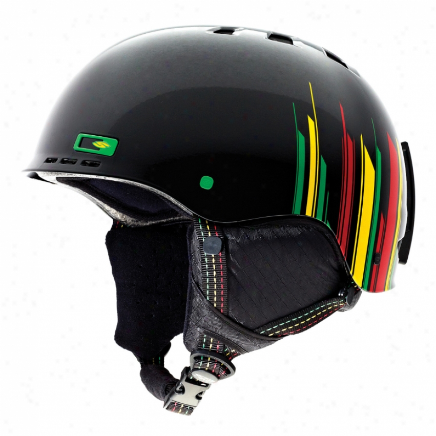 Smith Holt Snowboard Helmet Black Irie Stereo