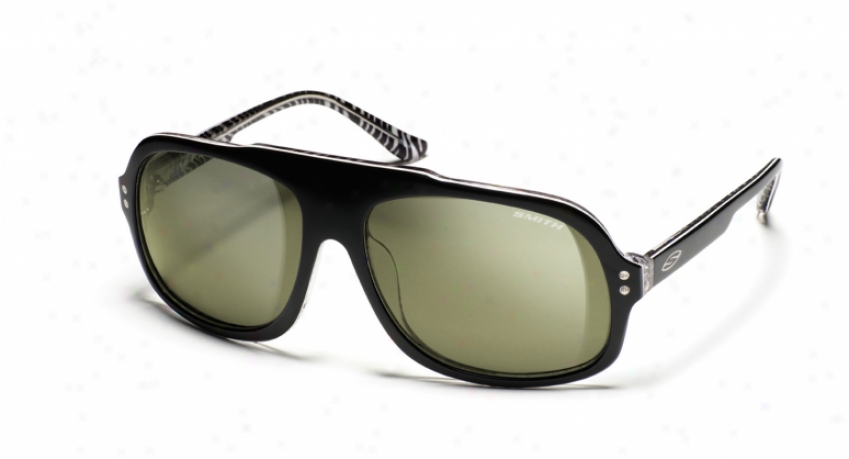 Smith Nolte Sunglasses Black Zebra/grey Green Lens