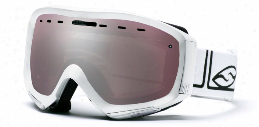 Smith Prophecy Snowboard Goggles White Foundation/igniotr Mirror Lens