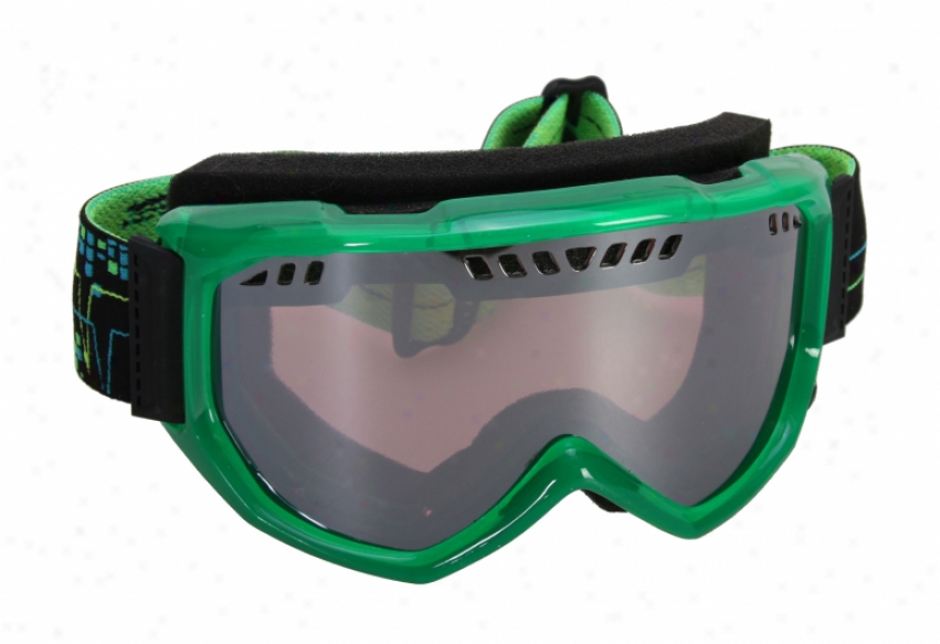 Smith Scope Snowboard Gogglse Green Technologic/ignitor Lens