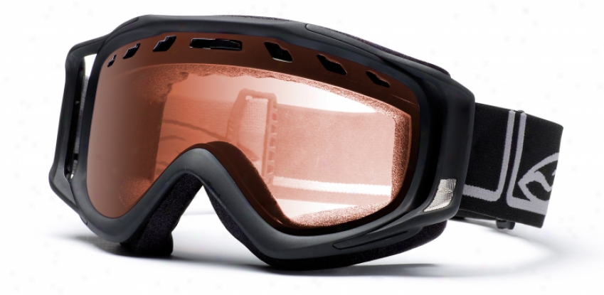 Smith Stance Snowboard Goggles Black Fo8ndation/rc36 Lens