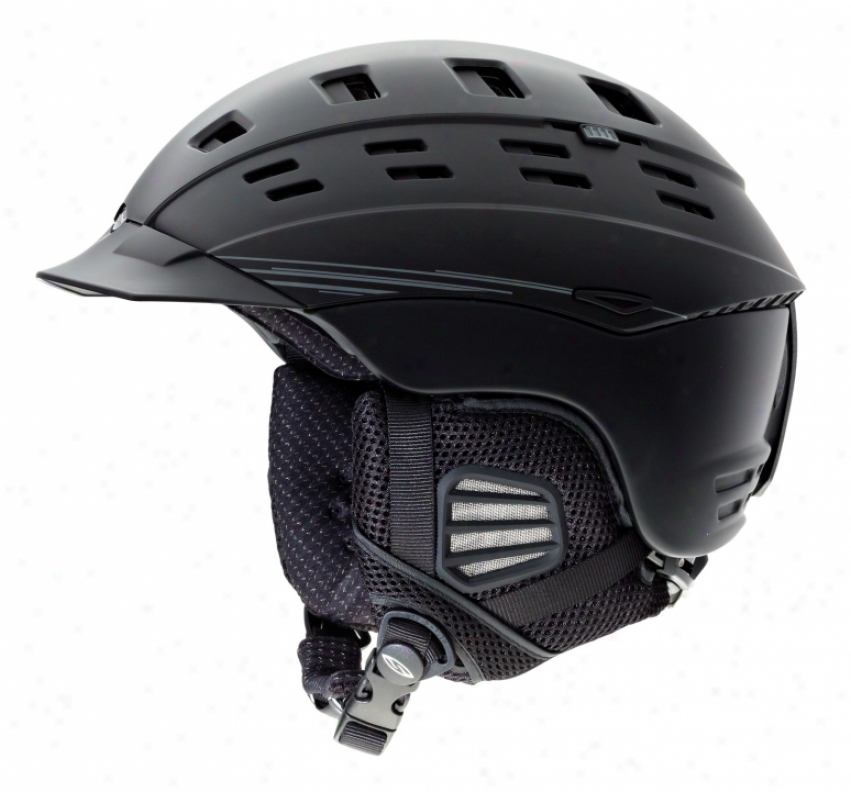 Smith Variant Brim Snowboarrd Helmet Matte Black