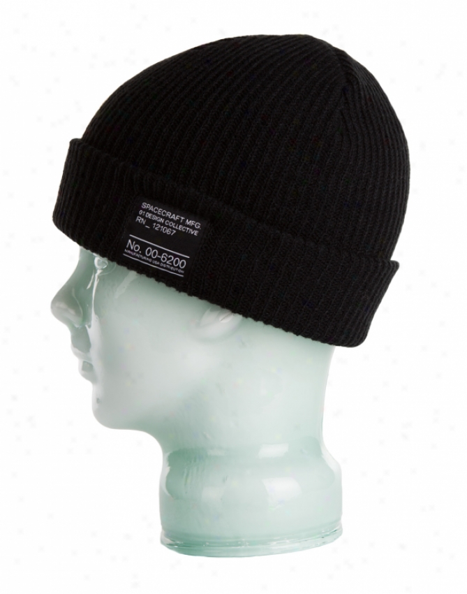 Spacecraft Dpck Beanie Black