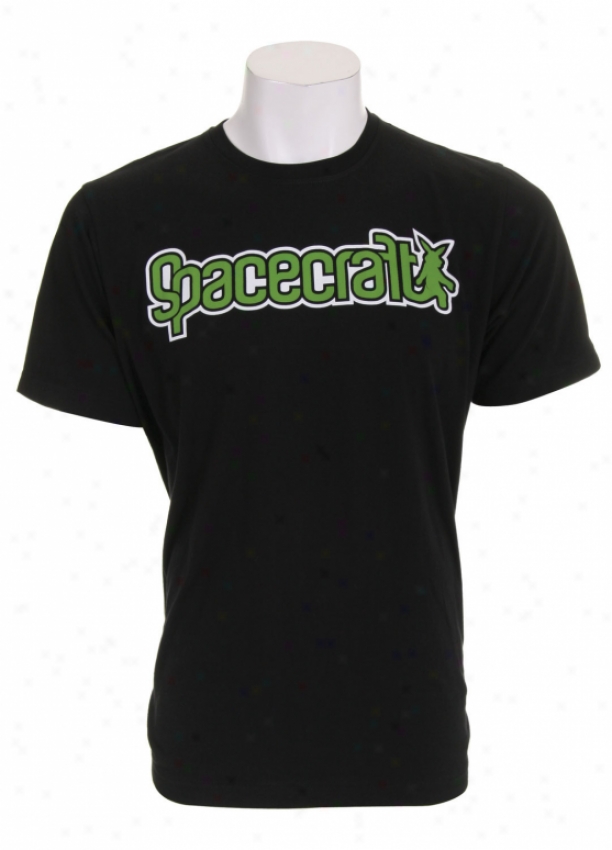 Spacecraft Frankie T-shirt Black