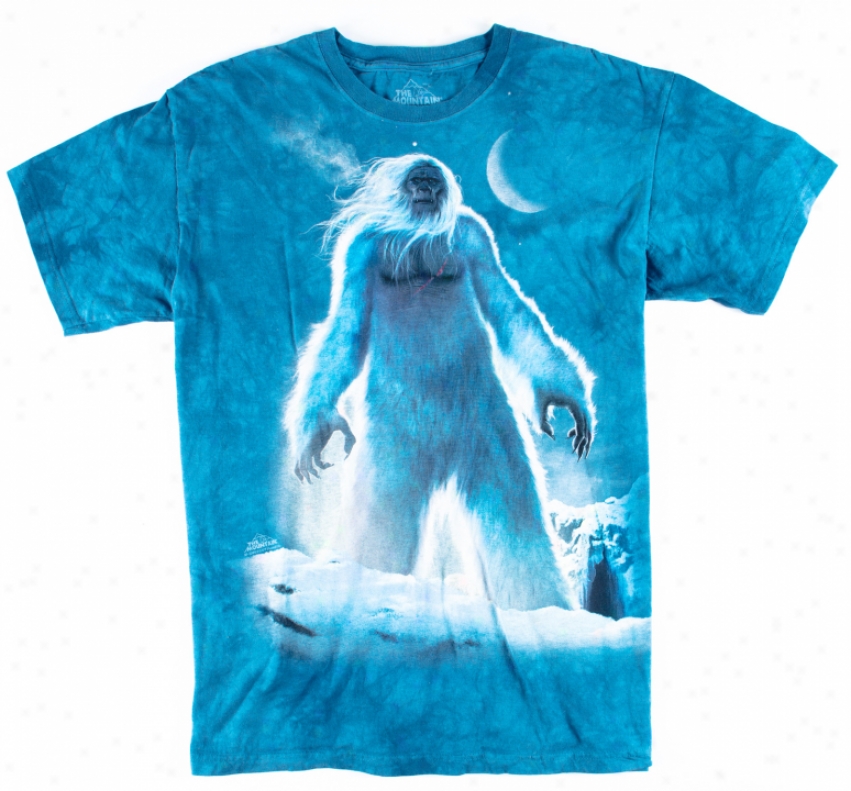 Spacecraft Snow Yeti T-shirt Blue