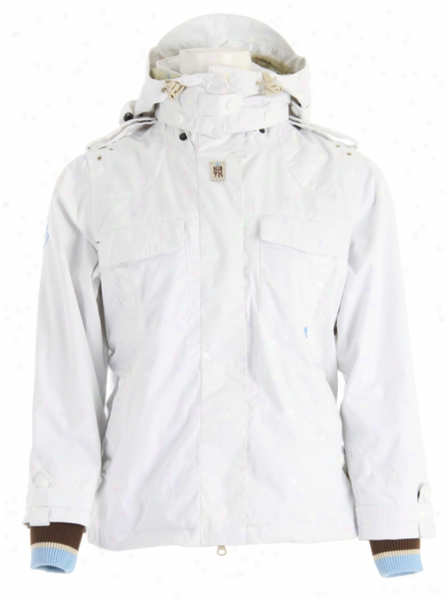 Special Blend Airel Snowboard Jacket Smoke White Denim