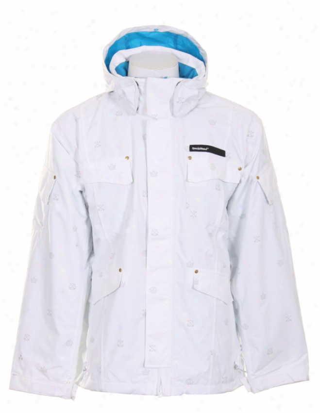 Special Blend C4 Circa Snowboard Jacket White Icon