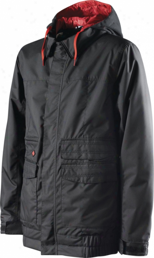 Specific Blend Caliber Snowboard Jacket Blackout